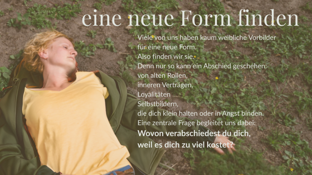 Frau liegt auf dem Boden. Sinnbild für ein Retreat in Portugal bei Erschöpfung